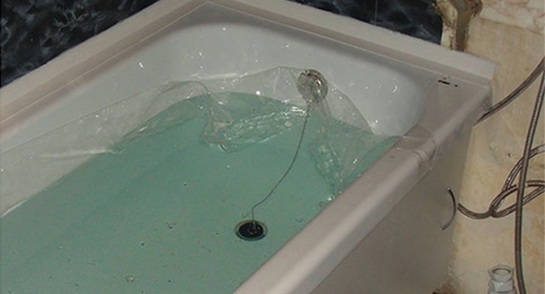 Установкой акрилового вкладыша | Куркино